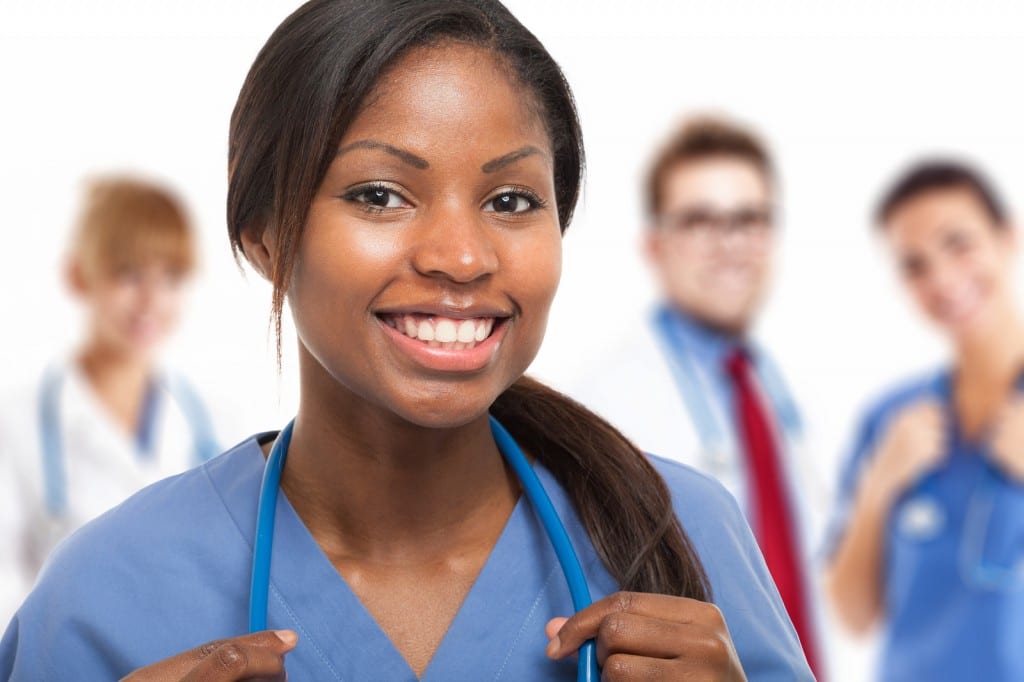 Portrait of a smiling nurse